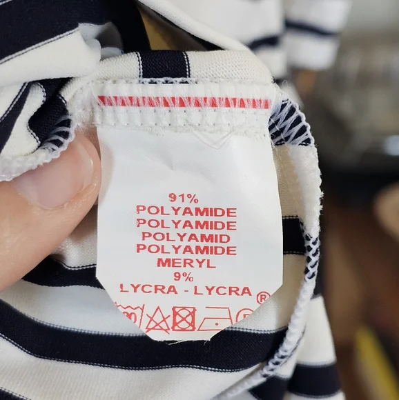 Saint James Garde-Cote III Anti-UV Nautical Striped Sport Top